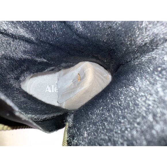 Alegria Chalet Mid Boots Rococo Womens 8-8.5 EU38 Black Leather Pattern Lined - Picture 9 of 11